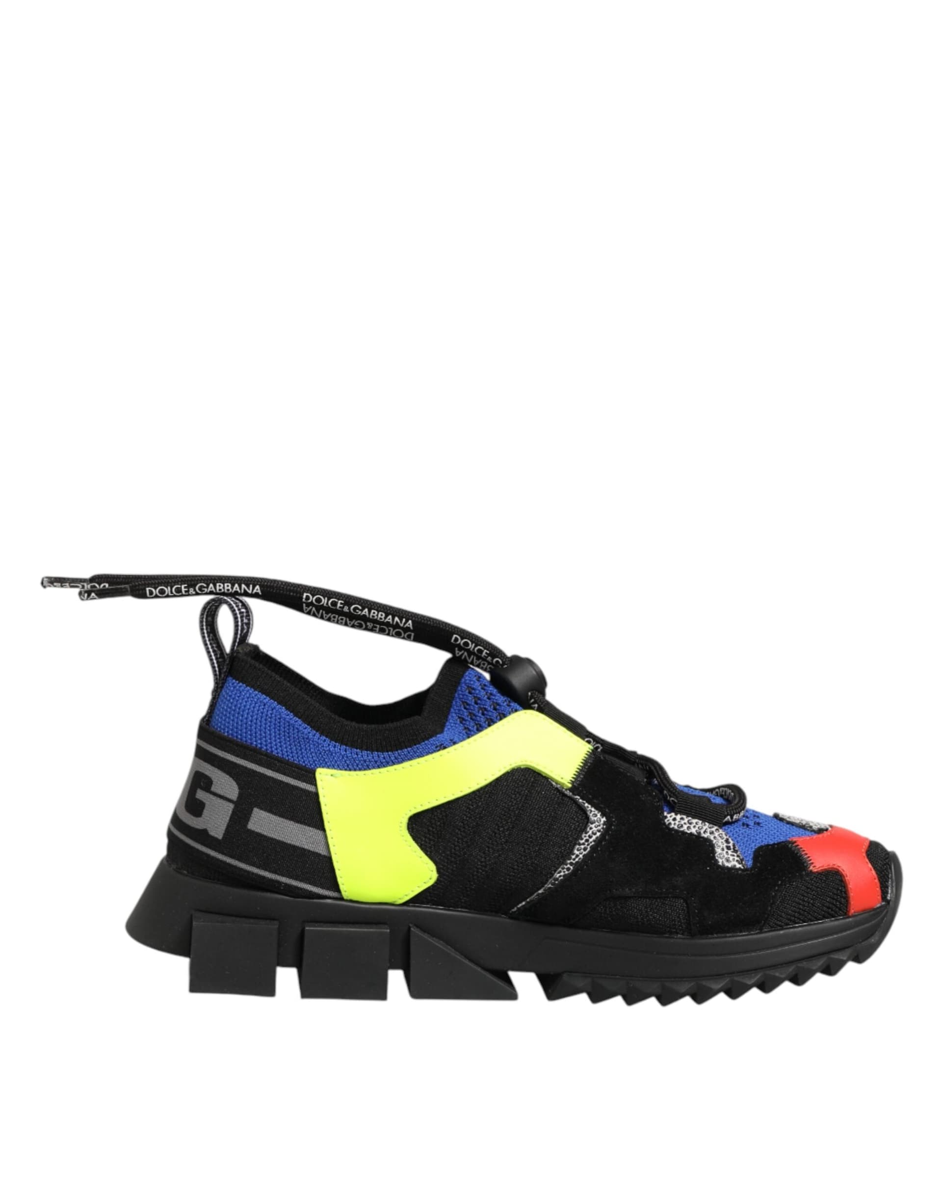 Dolce & Gabbana Multicolor Low Top Sorrento Sneakers Shoes - 6