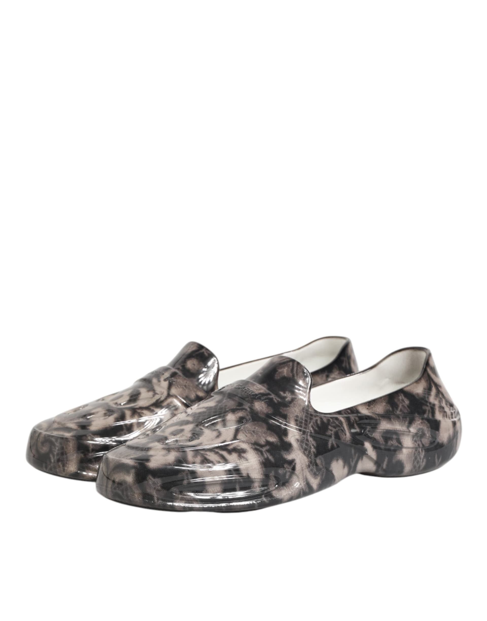 Dolce & Gabbana Multicolor Rubber Low Top Men Sneakers Shoes - 3