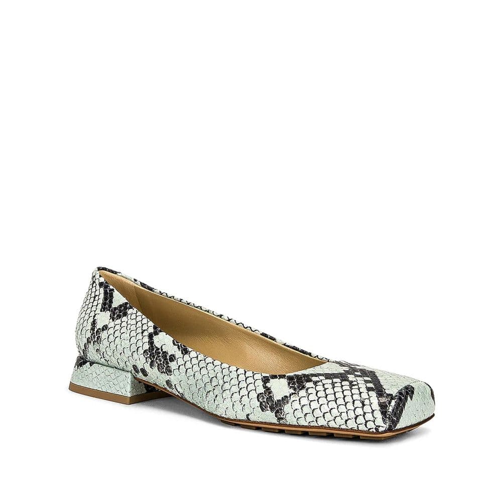 Bottega Veneta Bicolor Calfskin Ballet Flats - 2