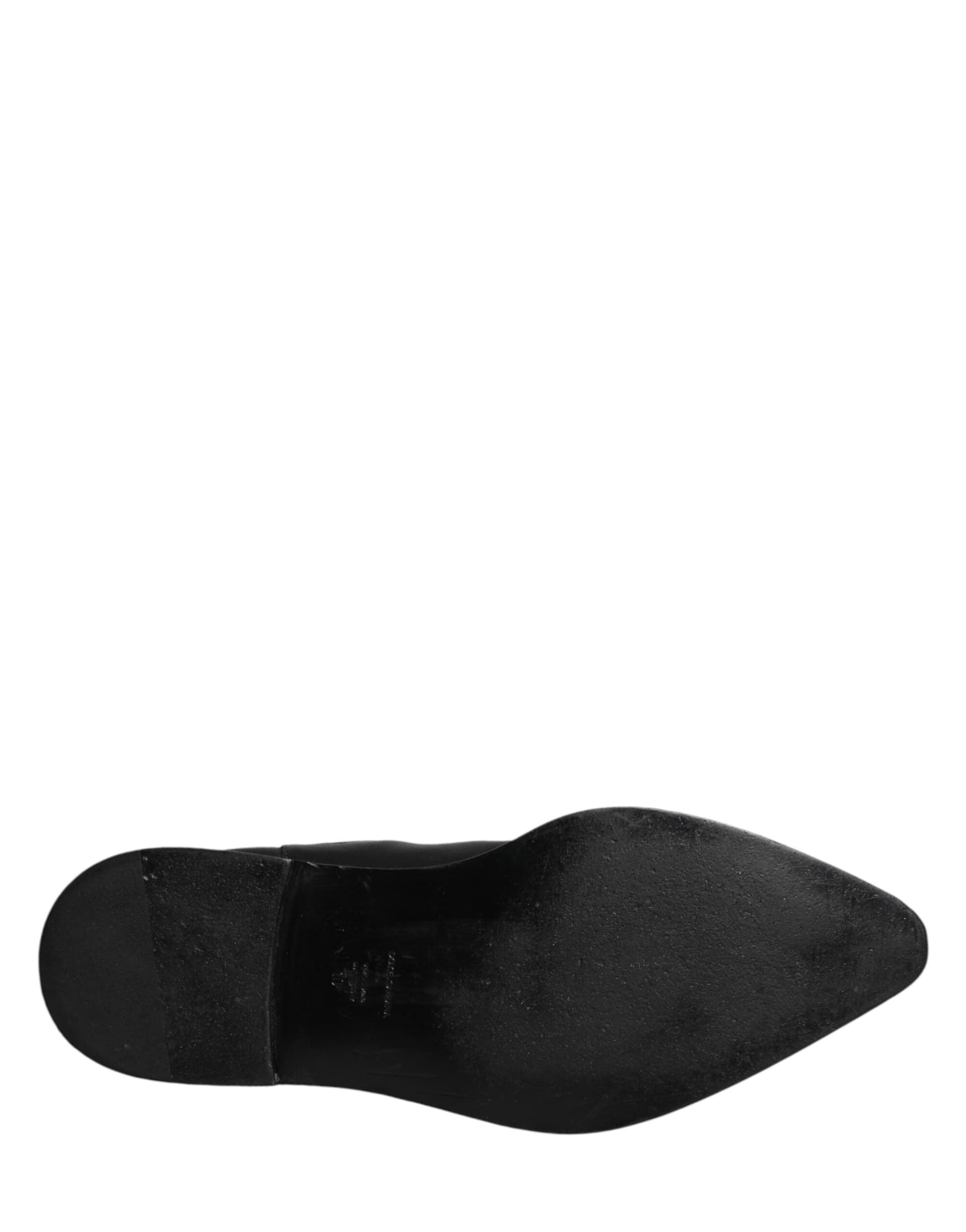 Dolce & Gabbana Black Chelsea Men Short Ankle Boots Shoes - 7
