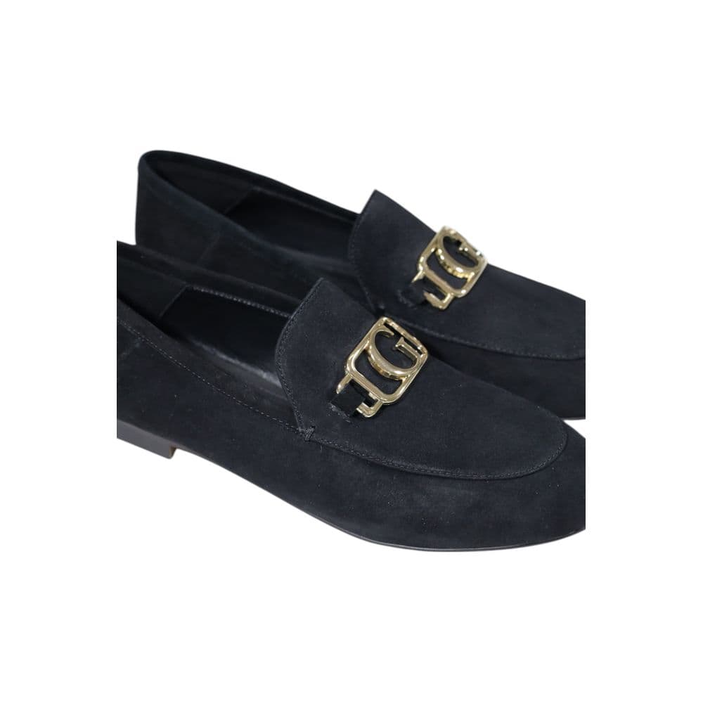 Guess Black Leather Platform Pumps - 4