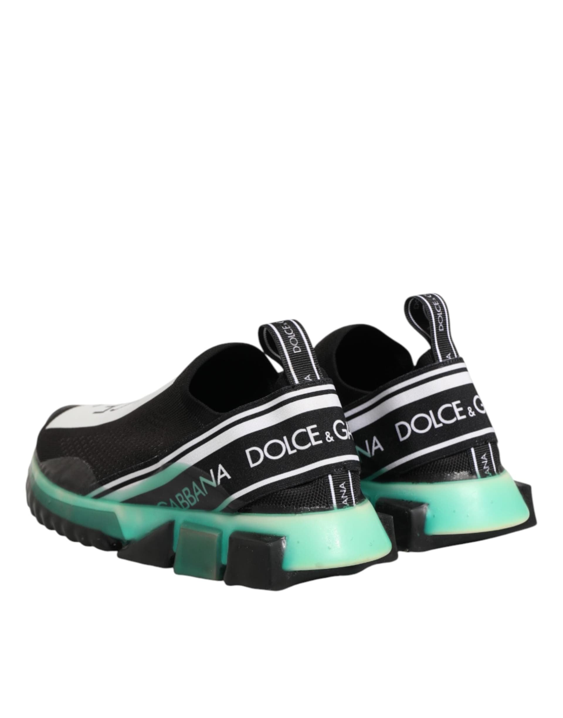 Dolce & Gabbana Black Slip On Sorrento Men Sneakers Shoes - 4