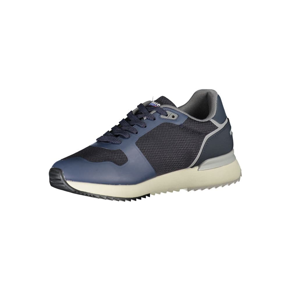 Blauer Dapper Blue Sneakers with Contrast Detailing - 2