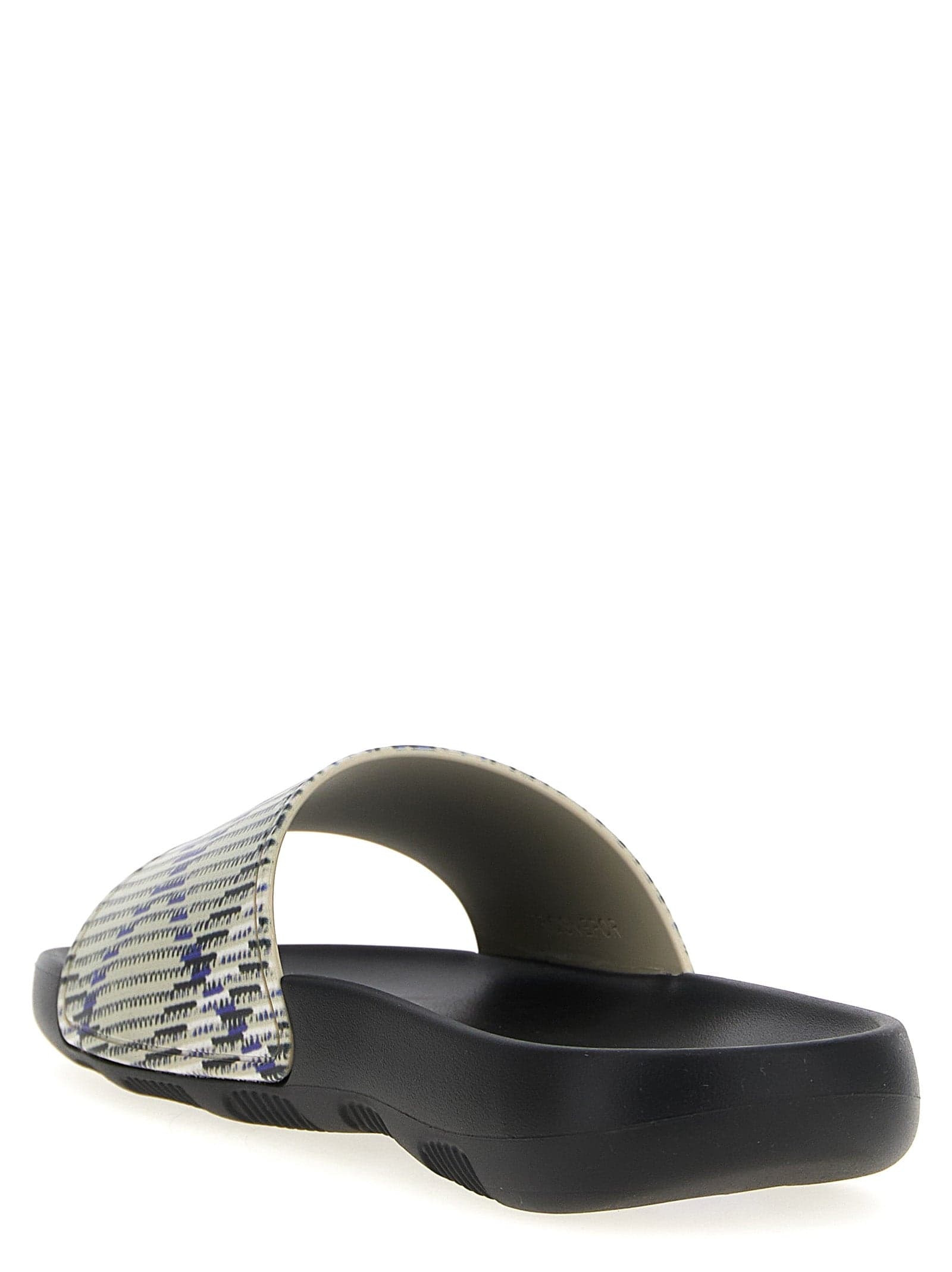 Burberry Multicolor Polyurethane Slides - 3