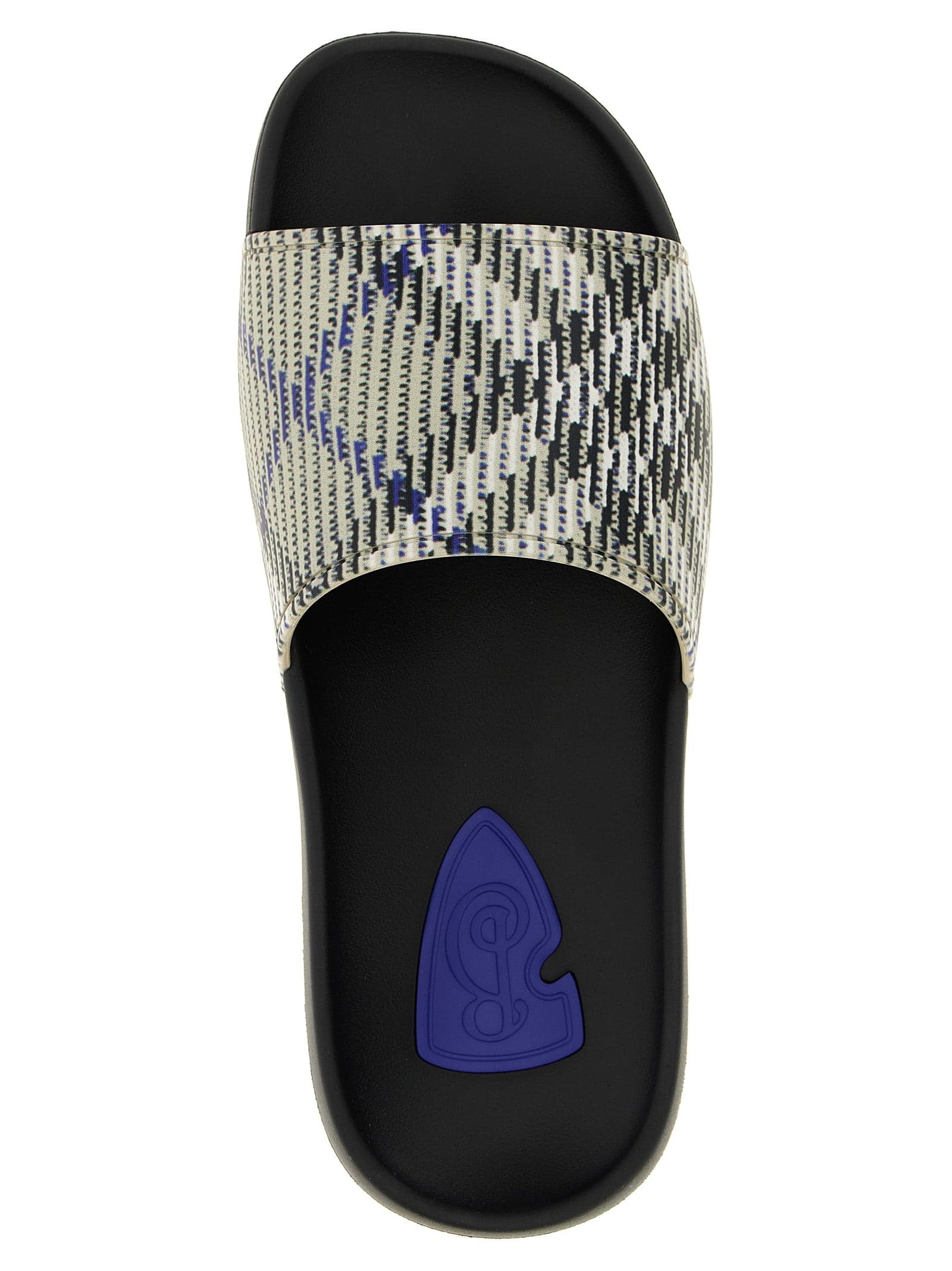 Burberry Multicolor Polyurethane Slides - 4