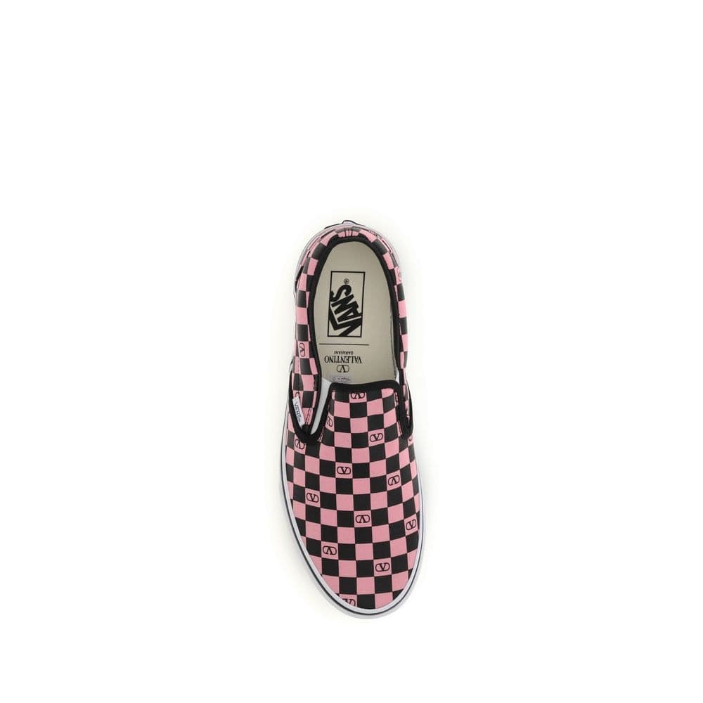 Valentino Garavani Multicolor Cotton Low Top Sneakers - 4