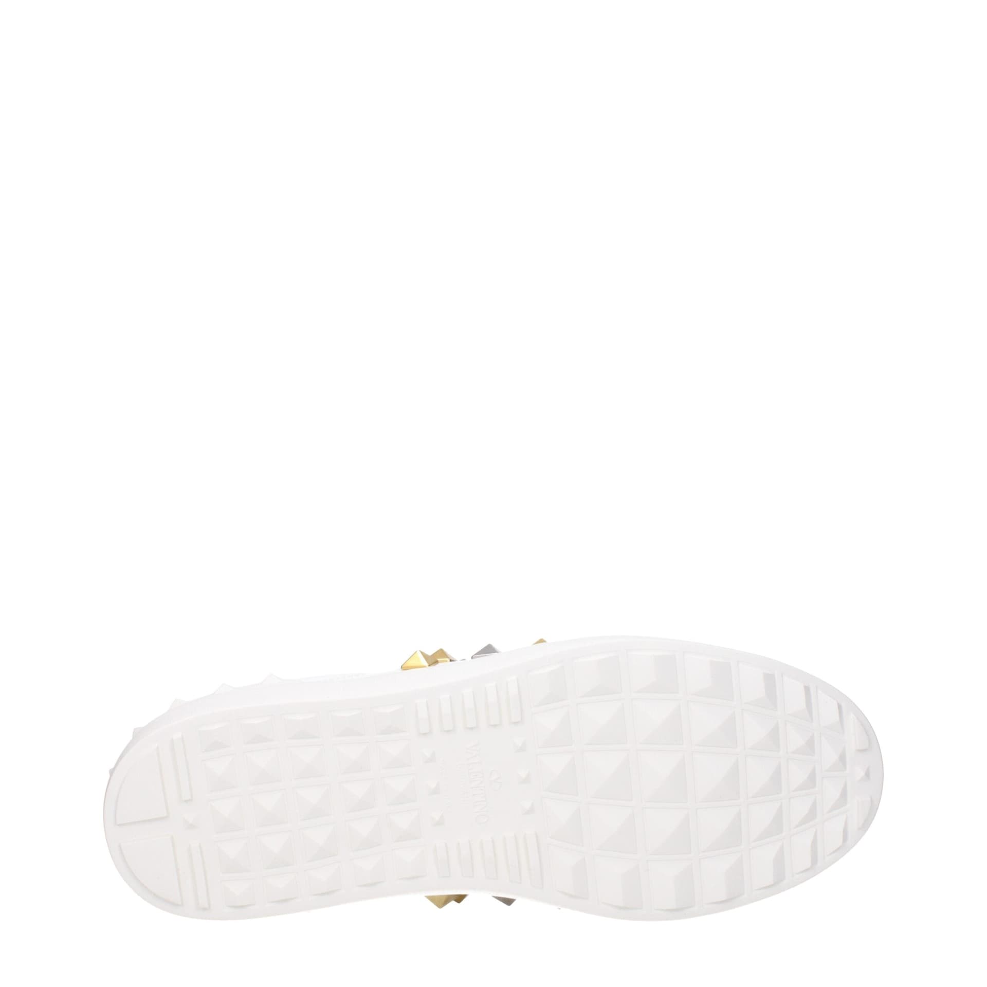Valentino Garavani White Leather Low Top Sneakers - 5