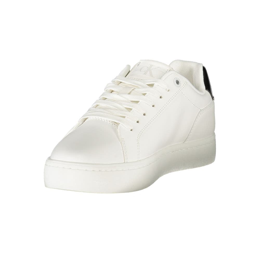 Calvin Klein Bianco Polyurethane Women Sneaker - 3