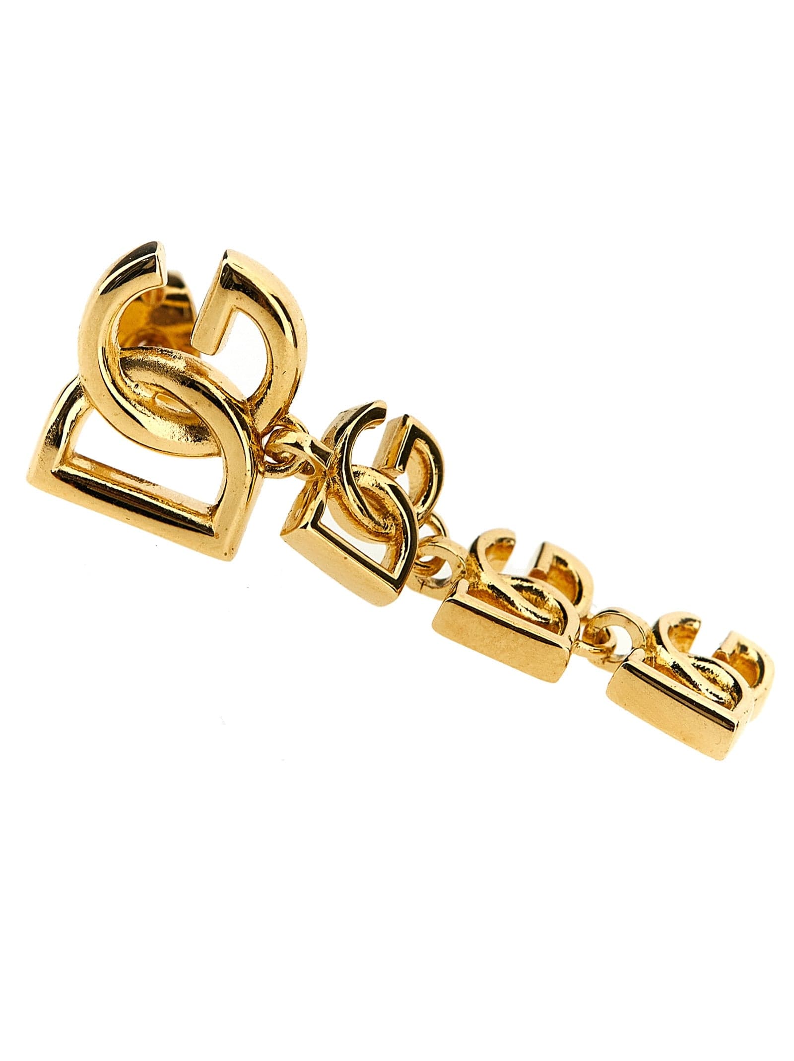 Dolce & Gabbana Gold Brass Earrings - 3