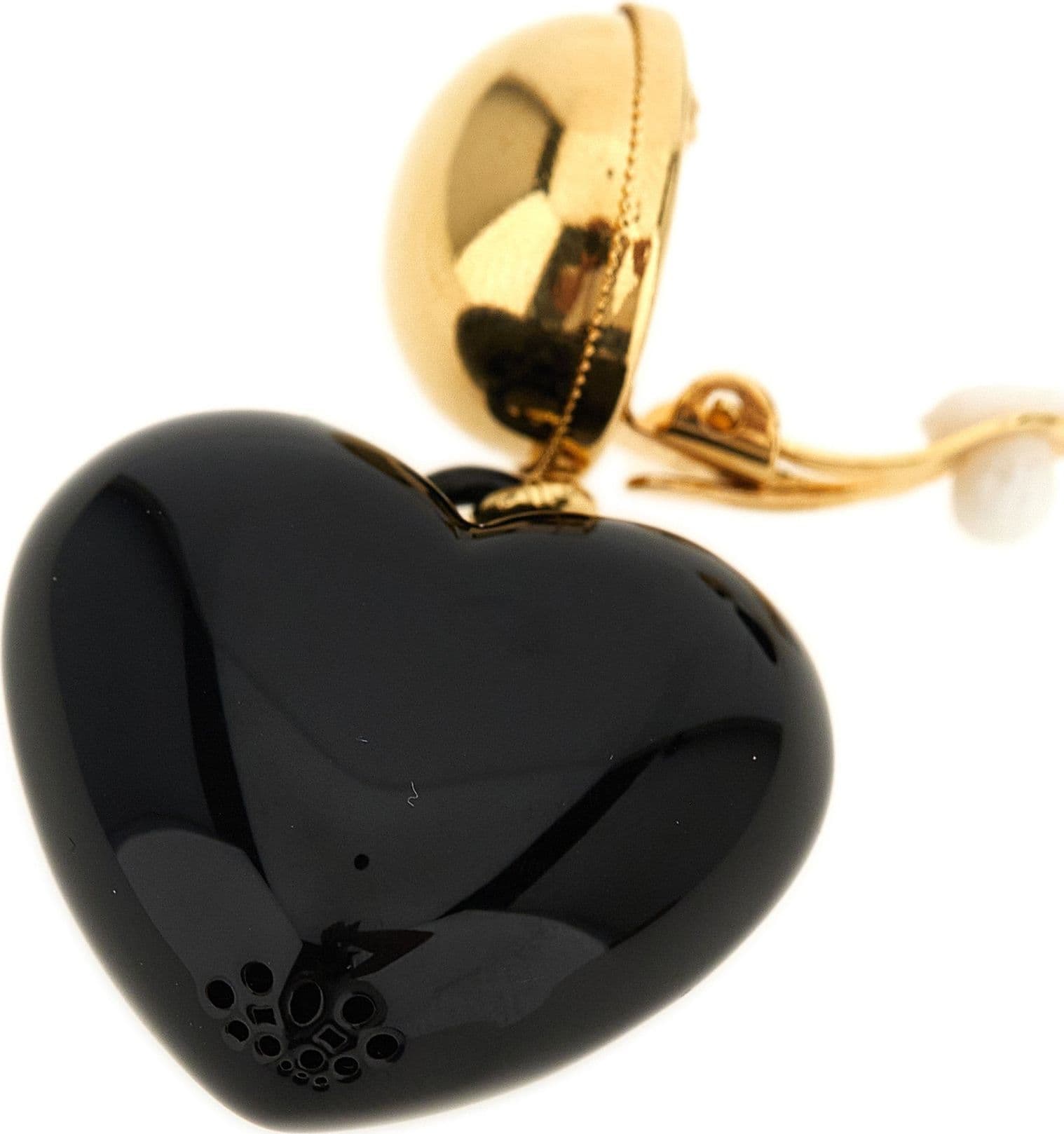 Dolce & Gabbana Black Brass Earrings - 3