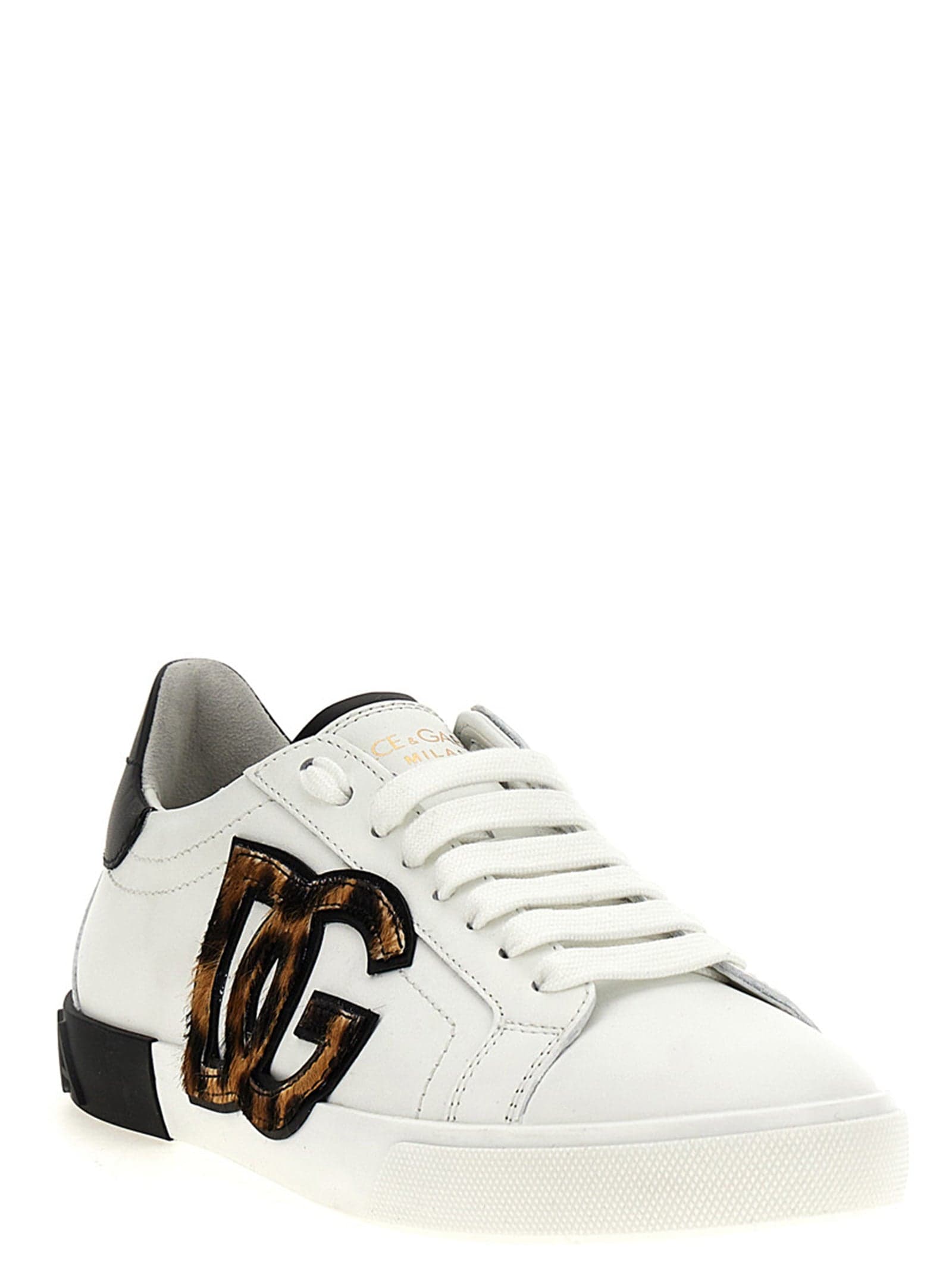 Dolce & Gabbana Multicolor Calfskin Low Top Sneakers - 3