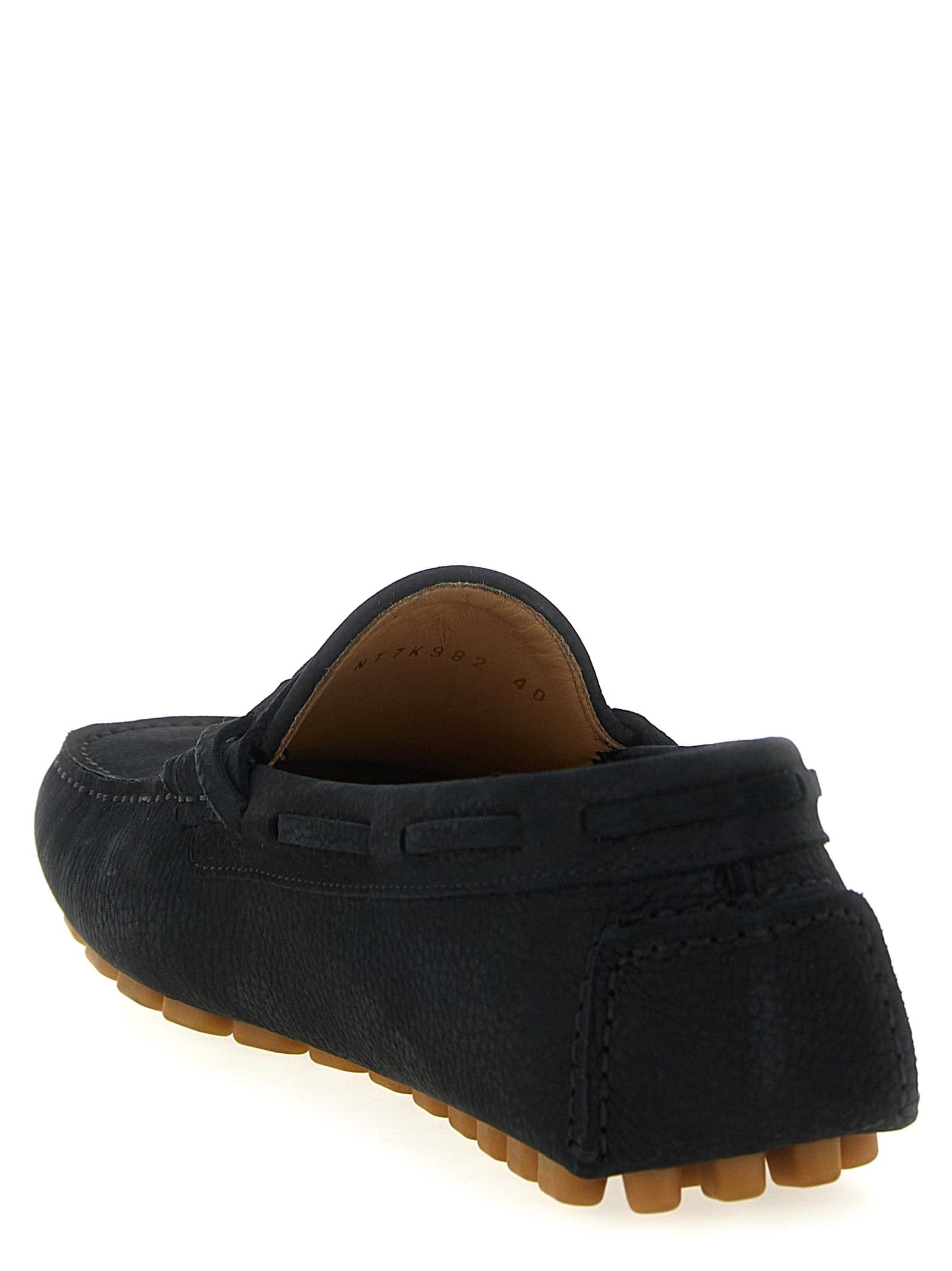 Valentino Garavani Black Calfskin Slip-On Loafers - 3