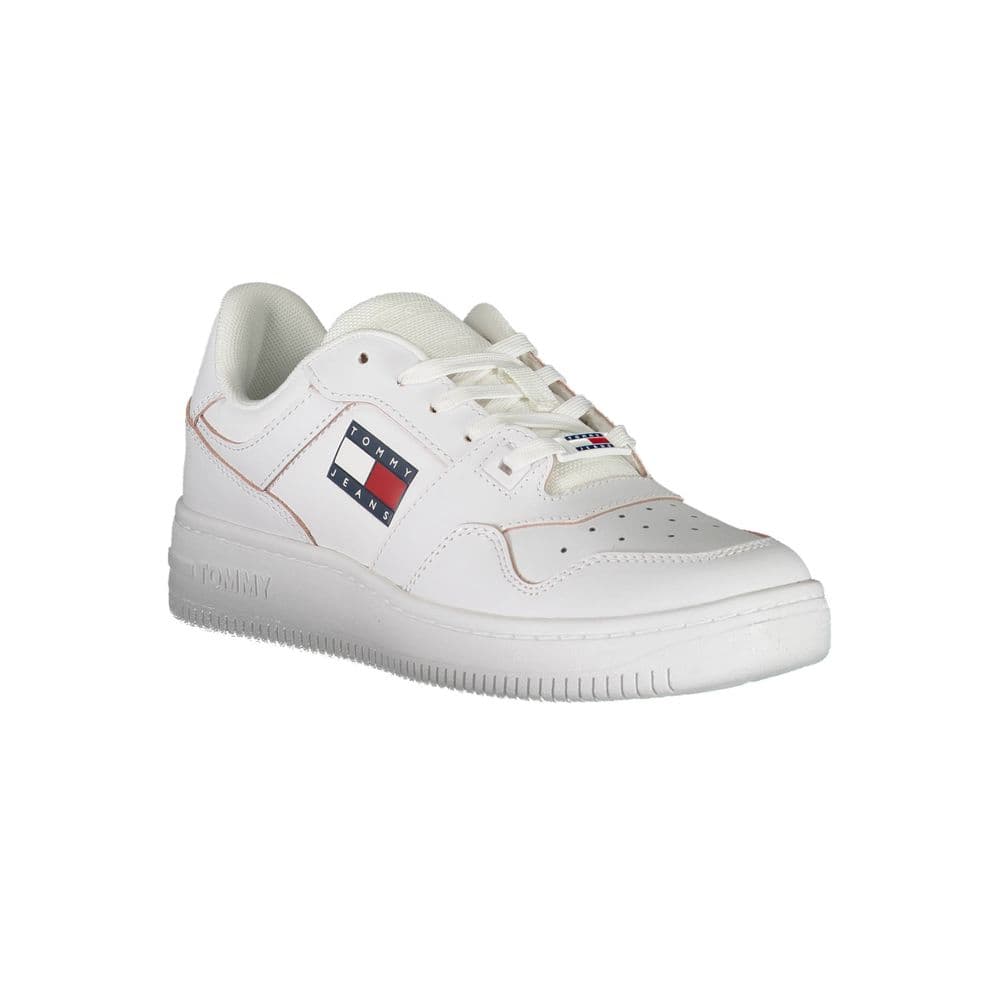 Tommy Hilfiger Bianco Leather Women Sneaker - 2