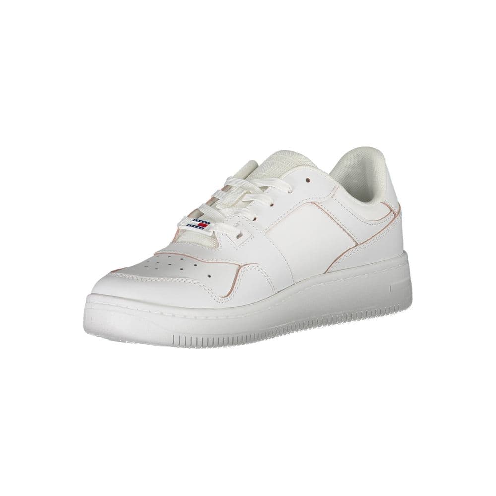 Tommy Hilfiger Bianco Leather Women Sneaker - 3