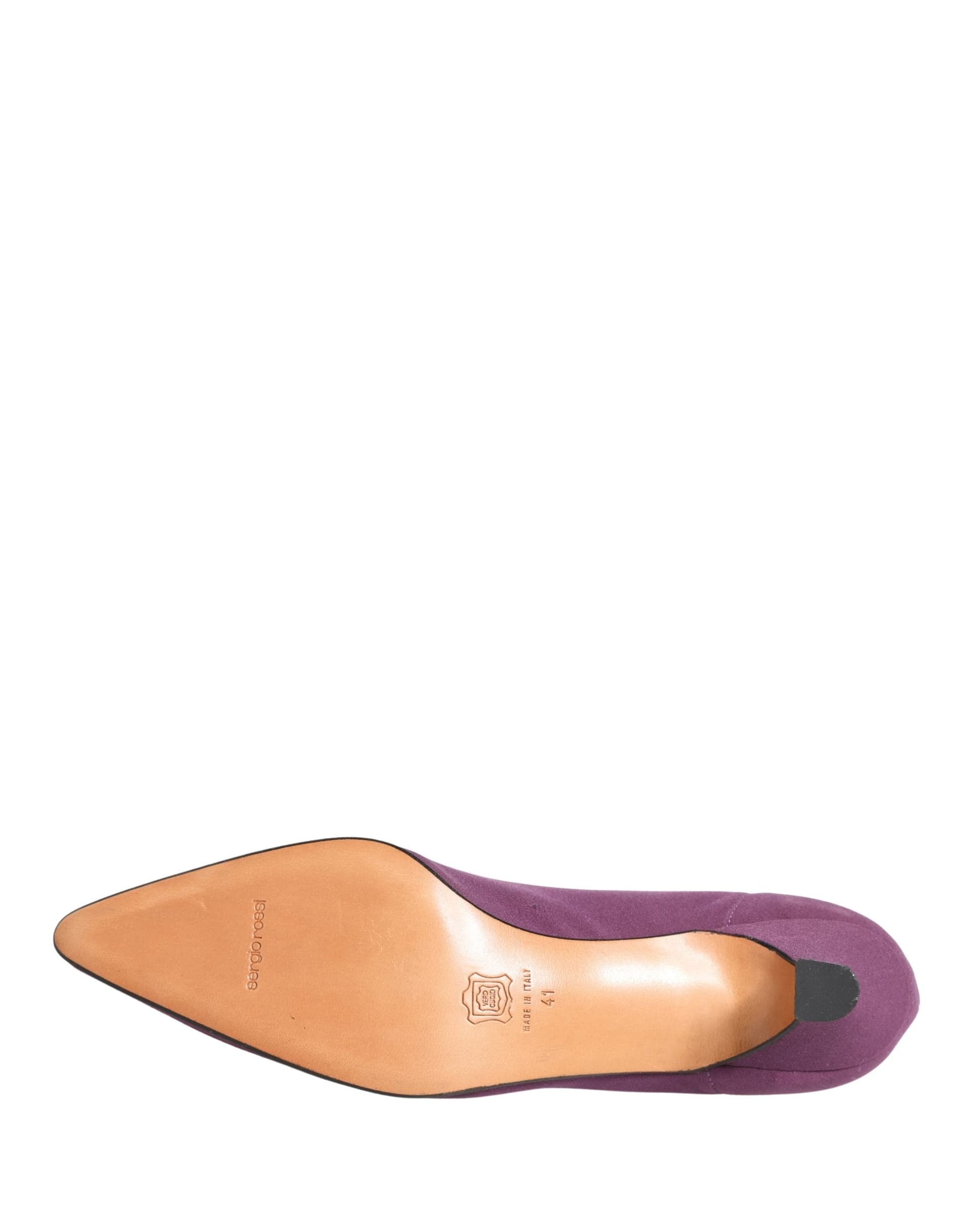 Dolce & Gabbana Shoes Purple Suede Ankle Boots Shoes - 8