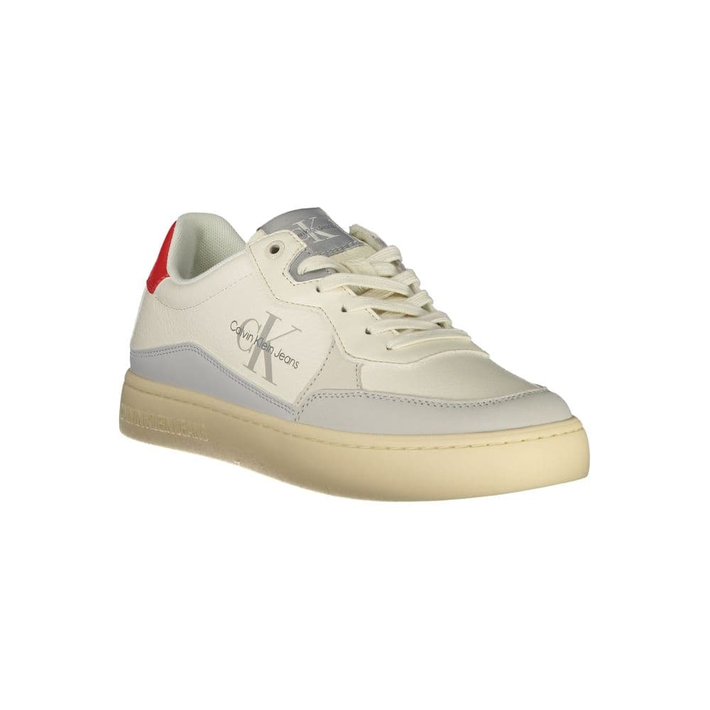 Calvin Klein White Polyurethane Men Sneaker - 2