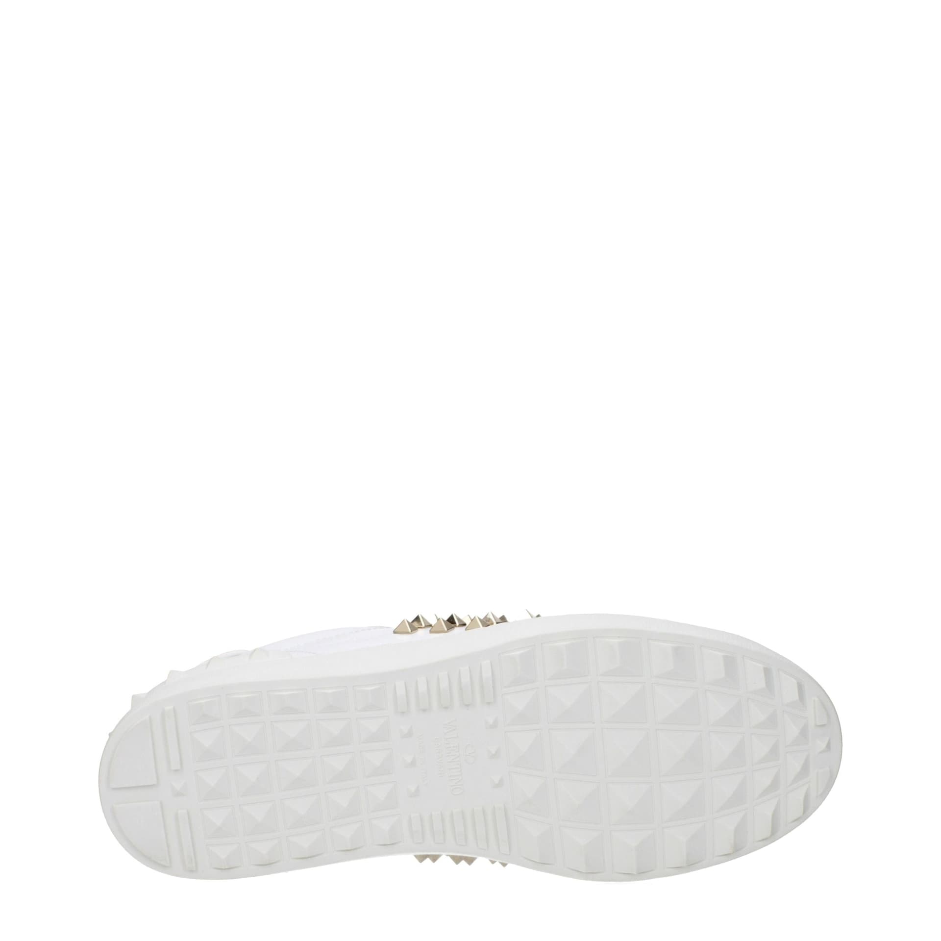 Valentino Garavani White Leather Low Top Sneakers - 5