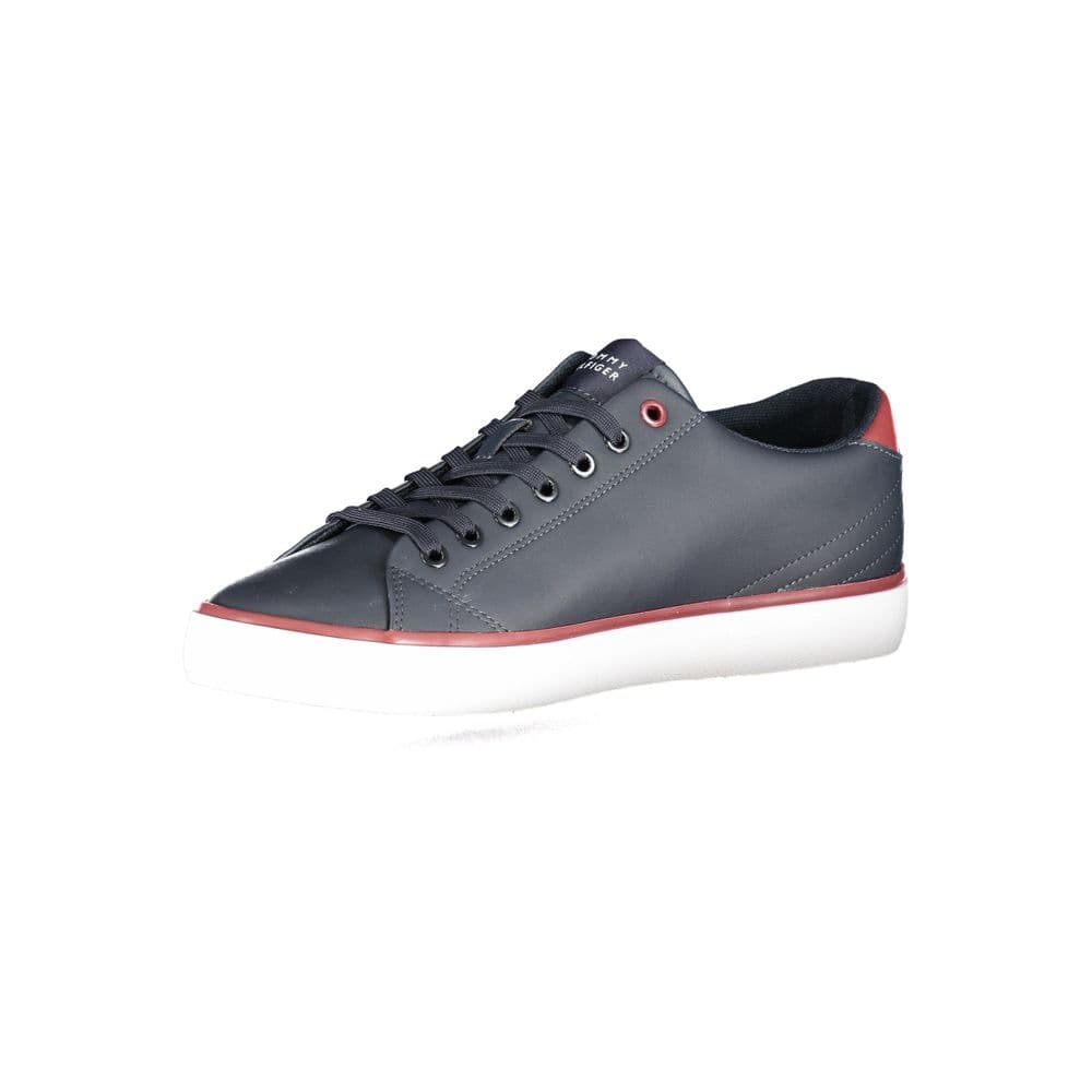 Tommy Hilfiger Blue Polyurethane Men Sneaker - 3