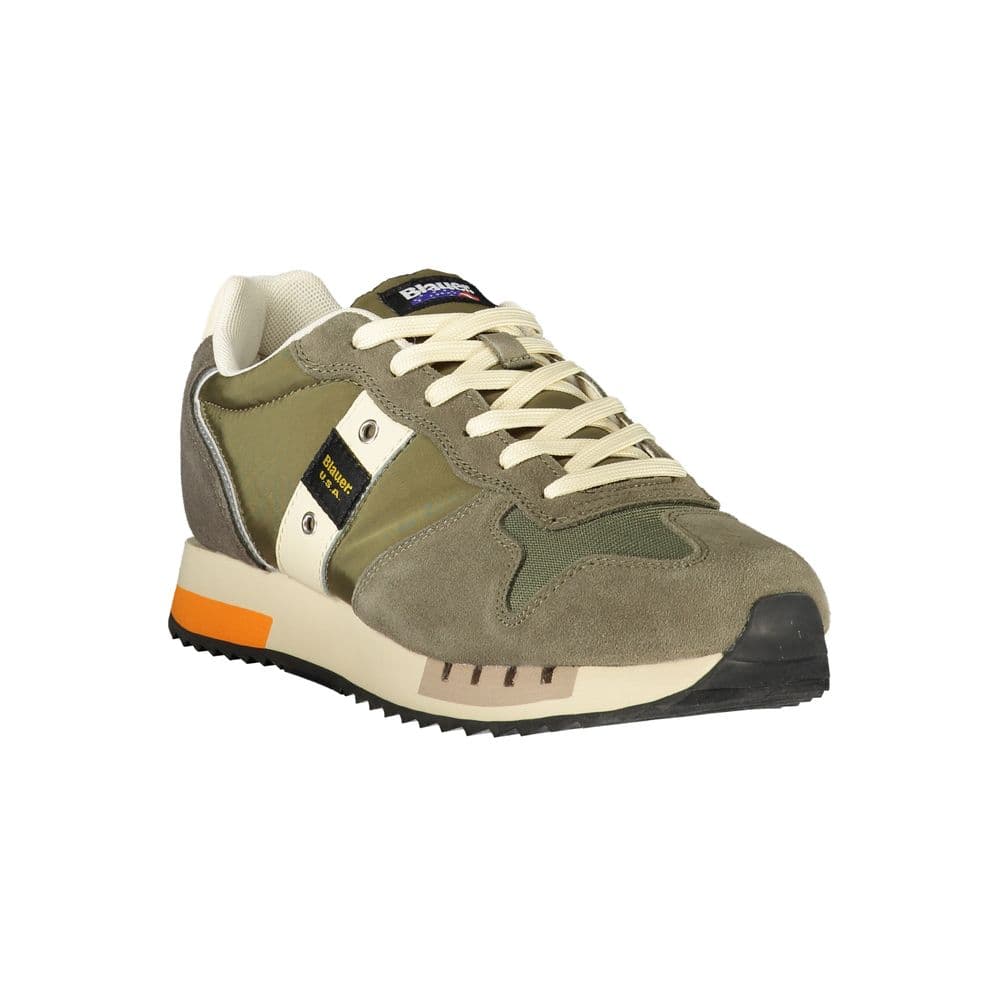 Blauer Verde Poliuretano Uomo Sneaker - 2