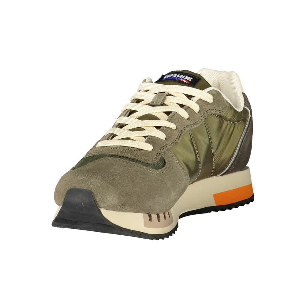 Blauer Verde Poliuretano Uomo Sneaker - 3