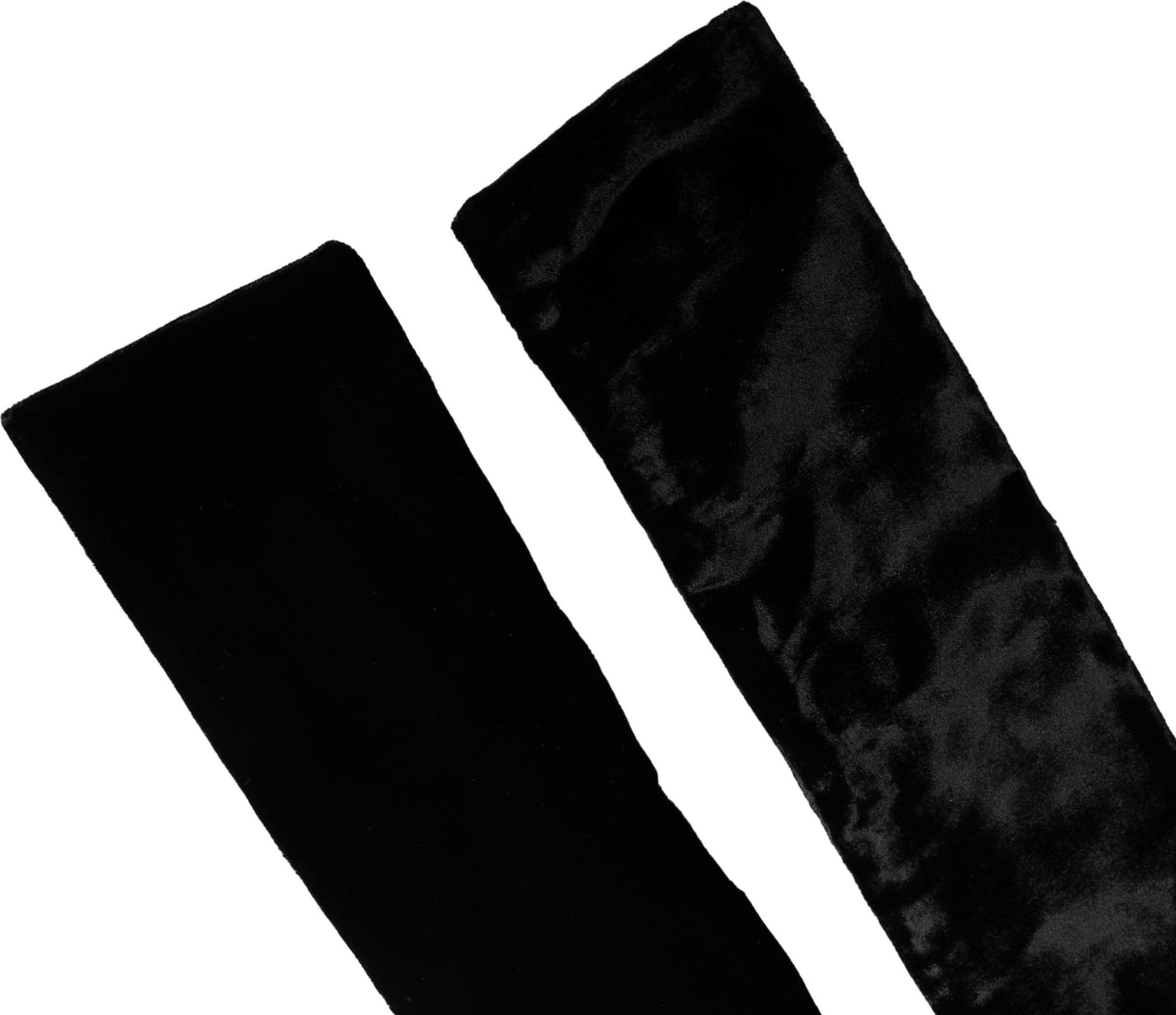 Dolce & Gabbana Black Viscose Satin Waist Women Cintura Belt - 4