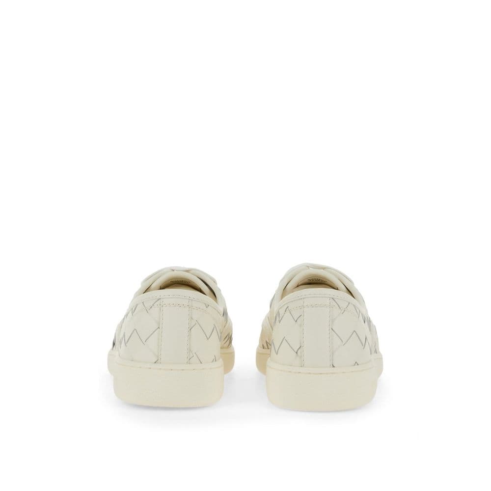 Bottega Veneta White Calfskin Sneakers - 3