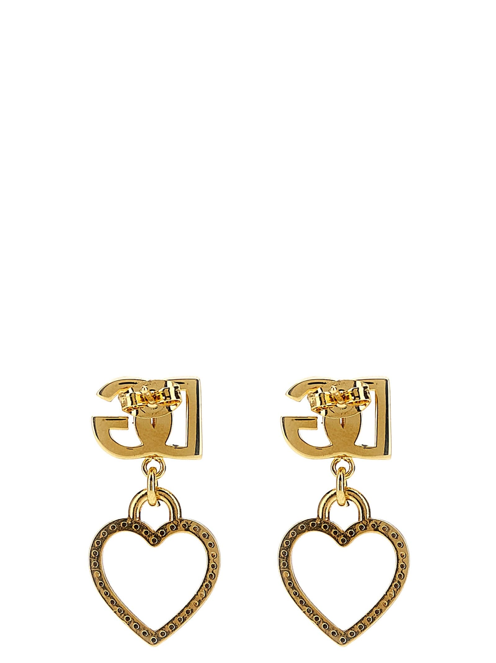 Dolce & Gabbana Gold Brass Earrings - 2