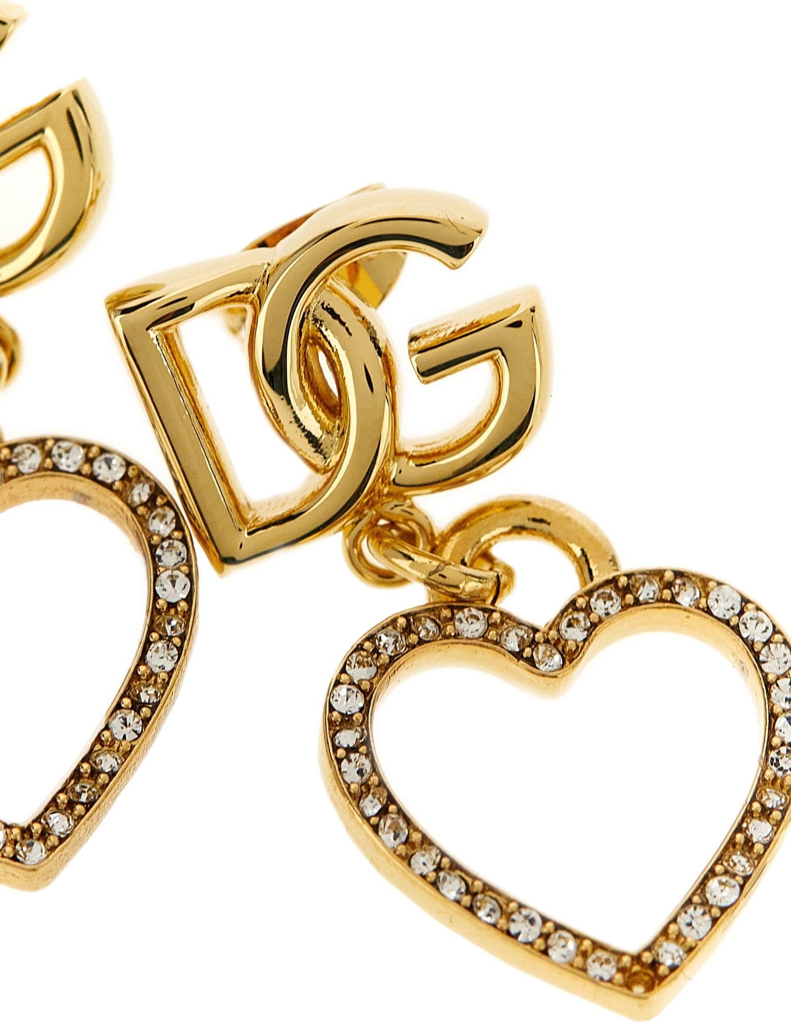 Dolce & Gabbana Gold Brass Earrings - 3