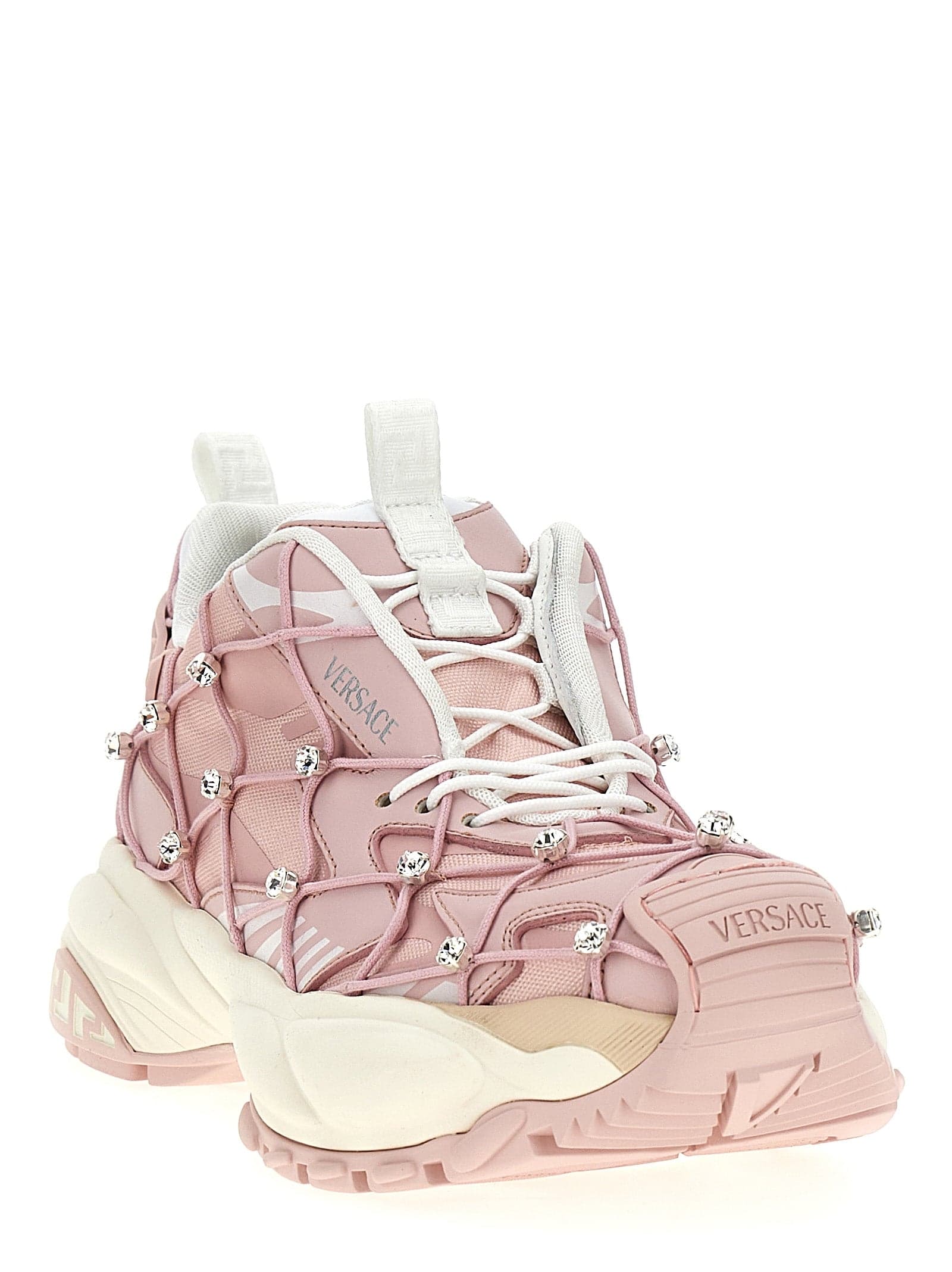 Versace Multicolor Polyester Athletic Sneakers - 2