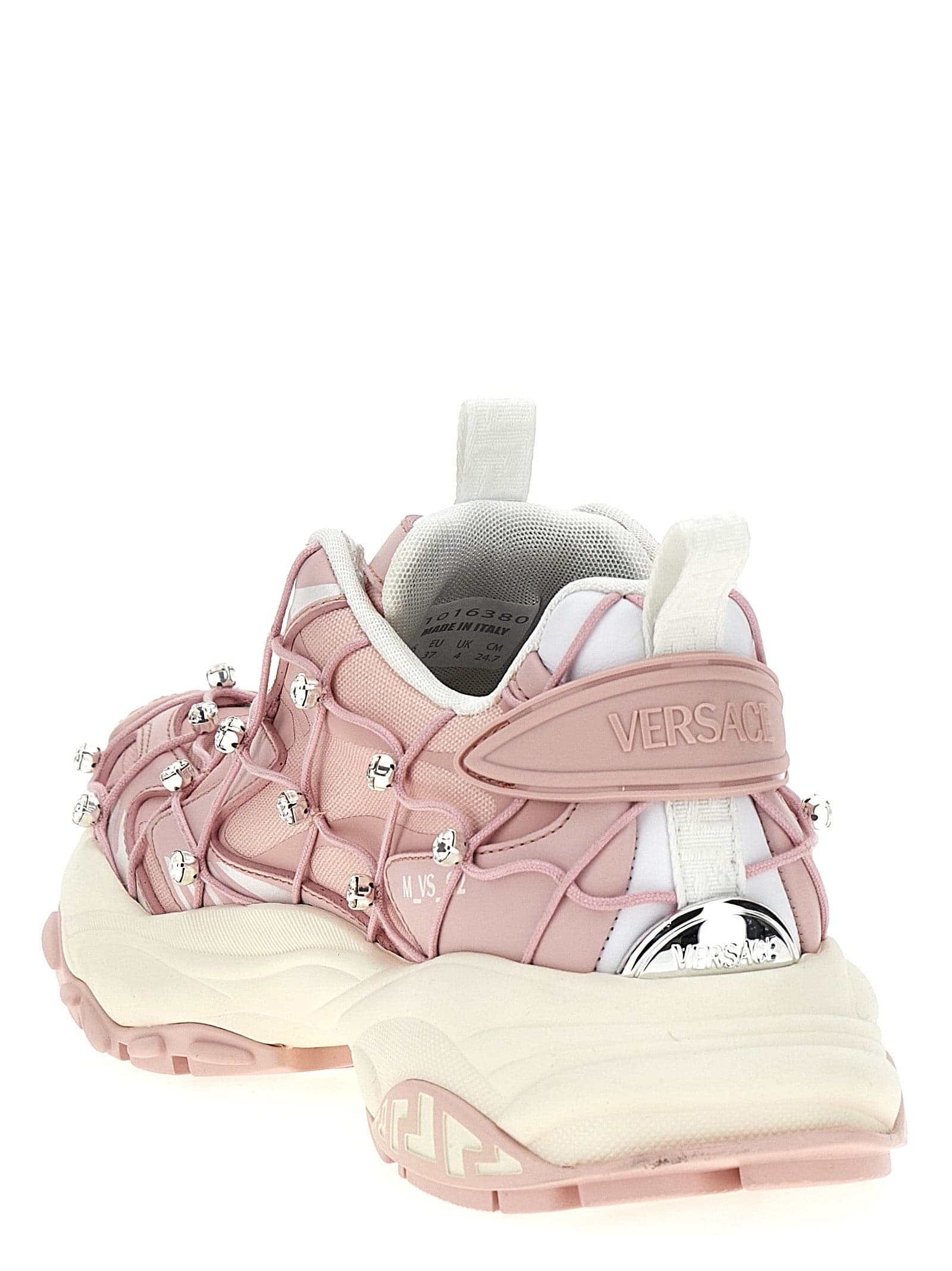 Versace Multicolor Polyester Athletic Sneakers - 3