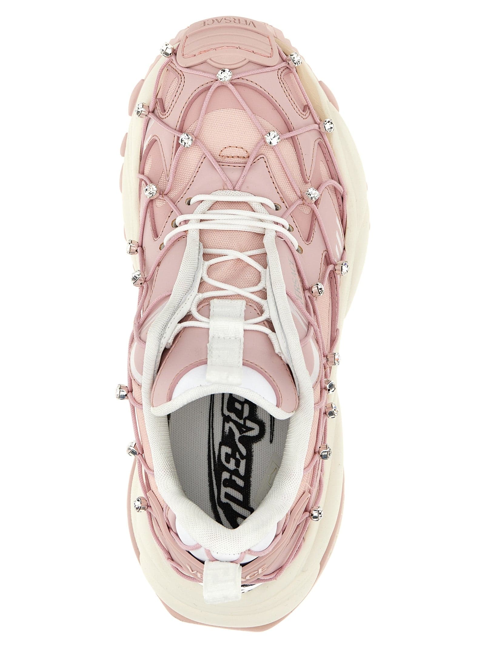 Versace Multicolor Polyester Athletic Sneakers - 4