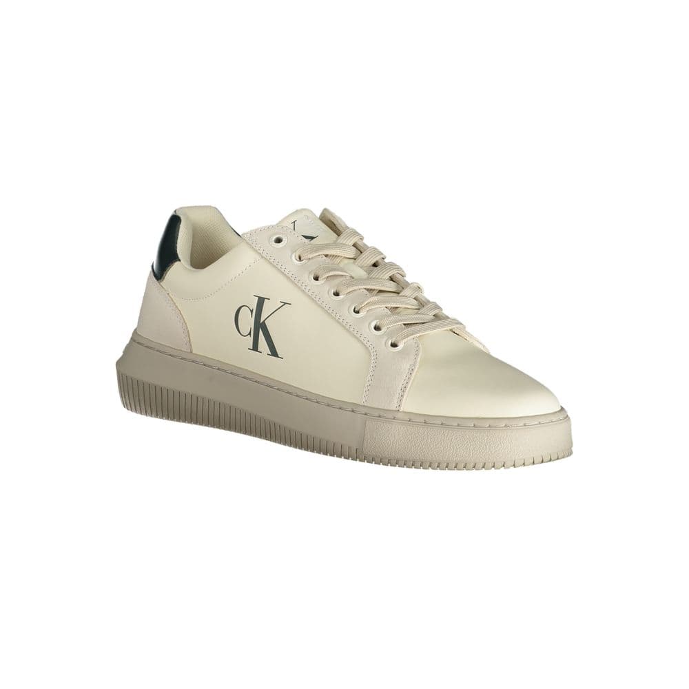 Calvin Klein White Polyurethane Men Sneaker - 2