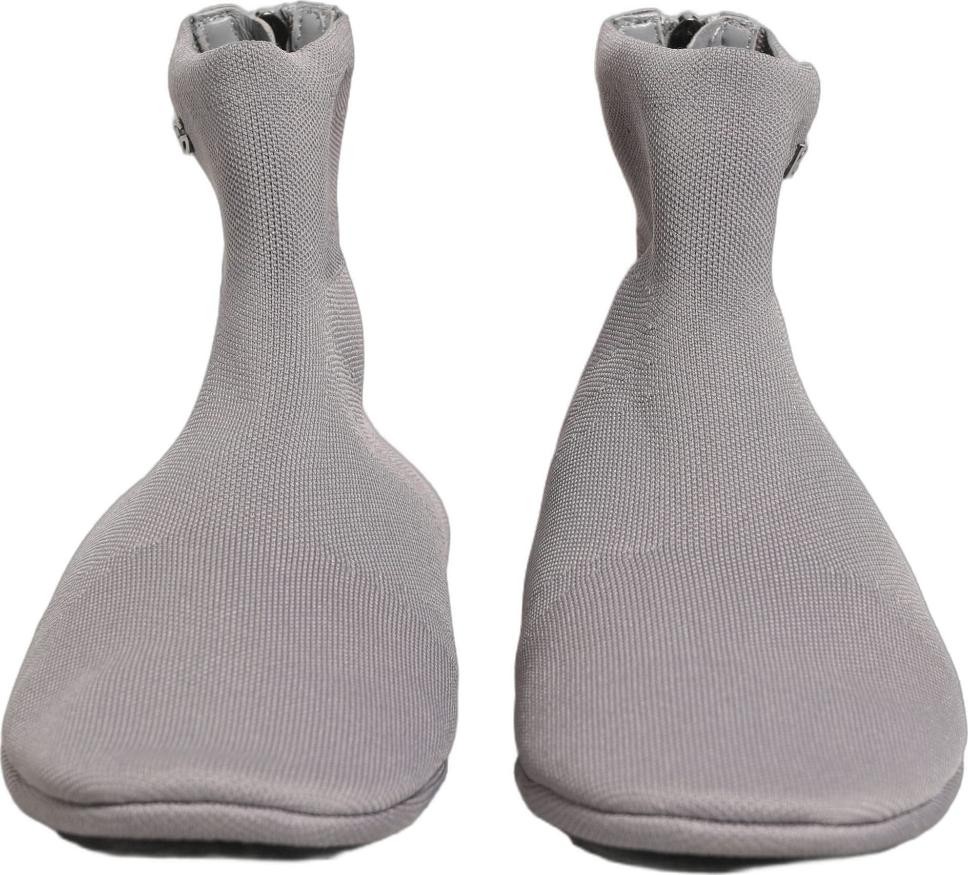 Dolce & Gabbana Gray Stretch Mesh Men Ankle Boots Shoes - 2
