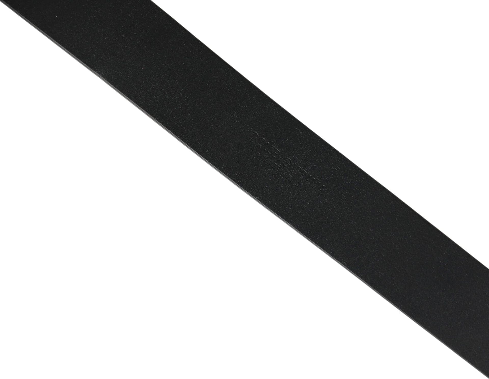 Dolce & Gabbana Black Calf Leather Gold Metal Buckle  Belt - 6