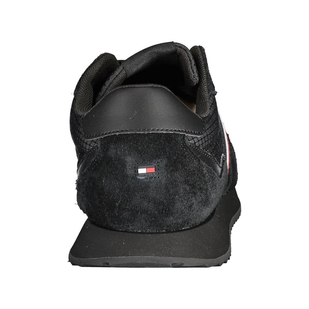 Tommy Hilfiger Nero Leather Men Sneaker - 2