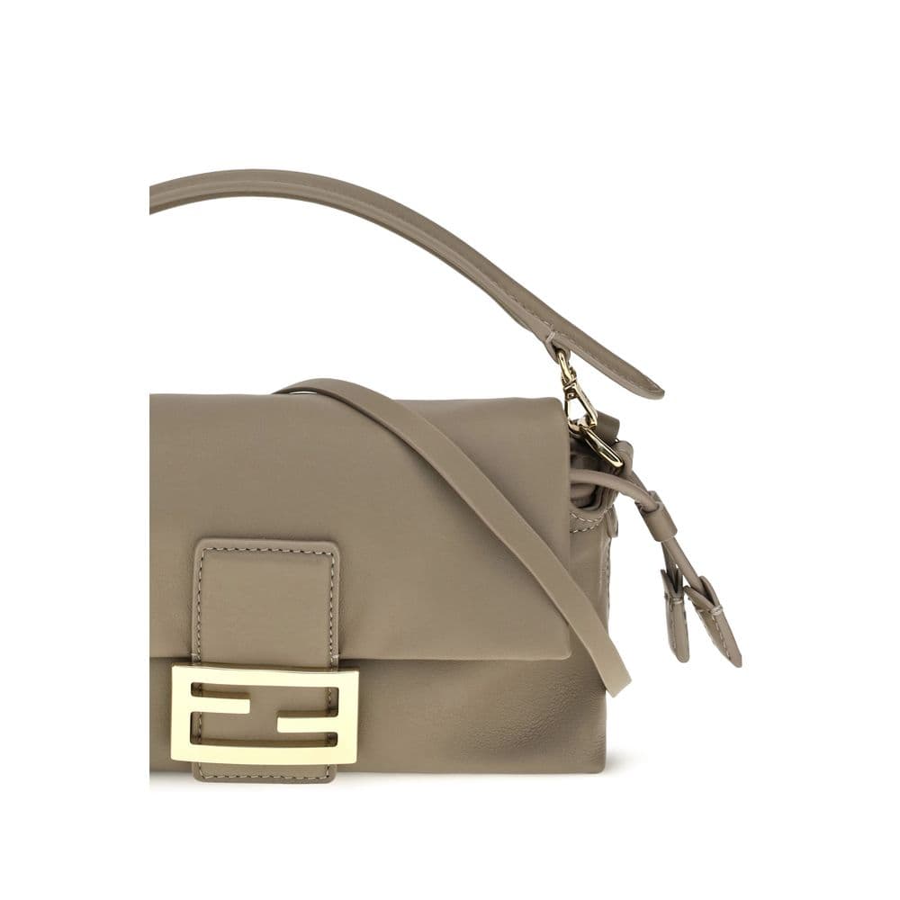 Fendi Beige Lamb Ovis Aries Aries Shoulder Bag - 4