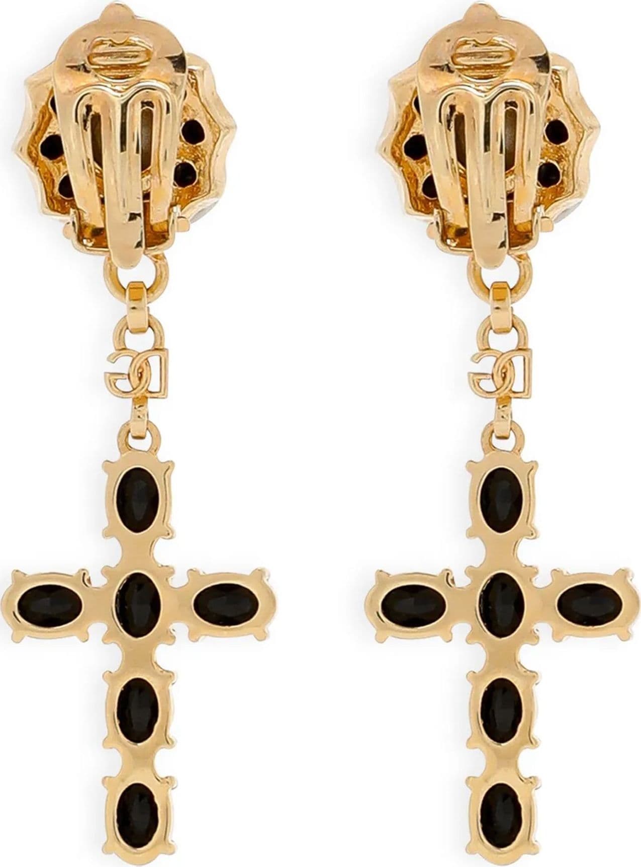 Dolce & Gabbana Gold Brass Earrings - 2