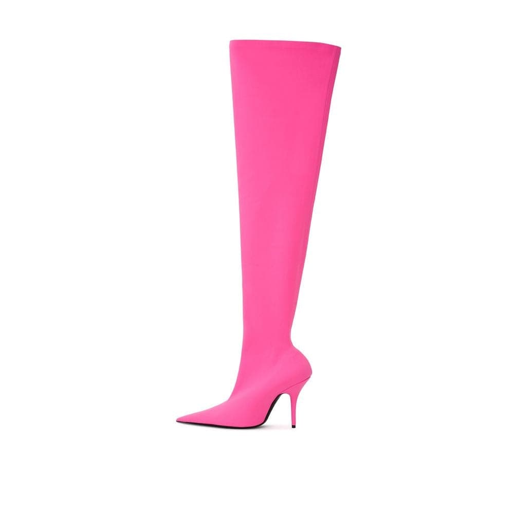Balenciaga Pink Polyester Boot - 3