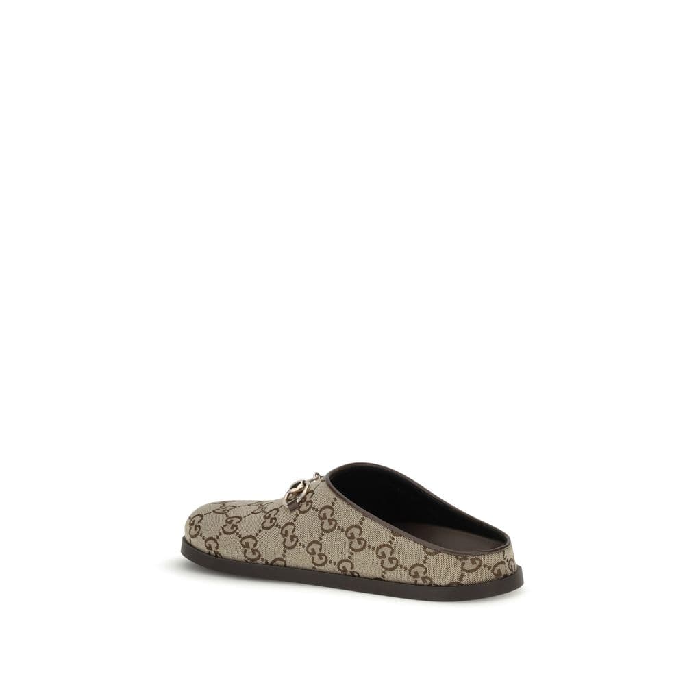 Gucci Beige Rubber Mules - 3