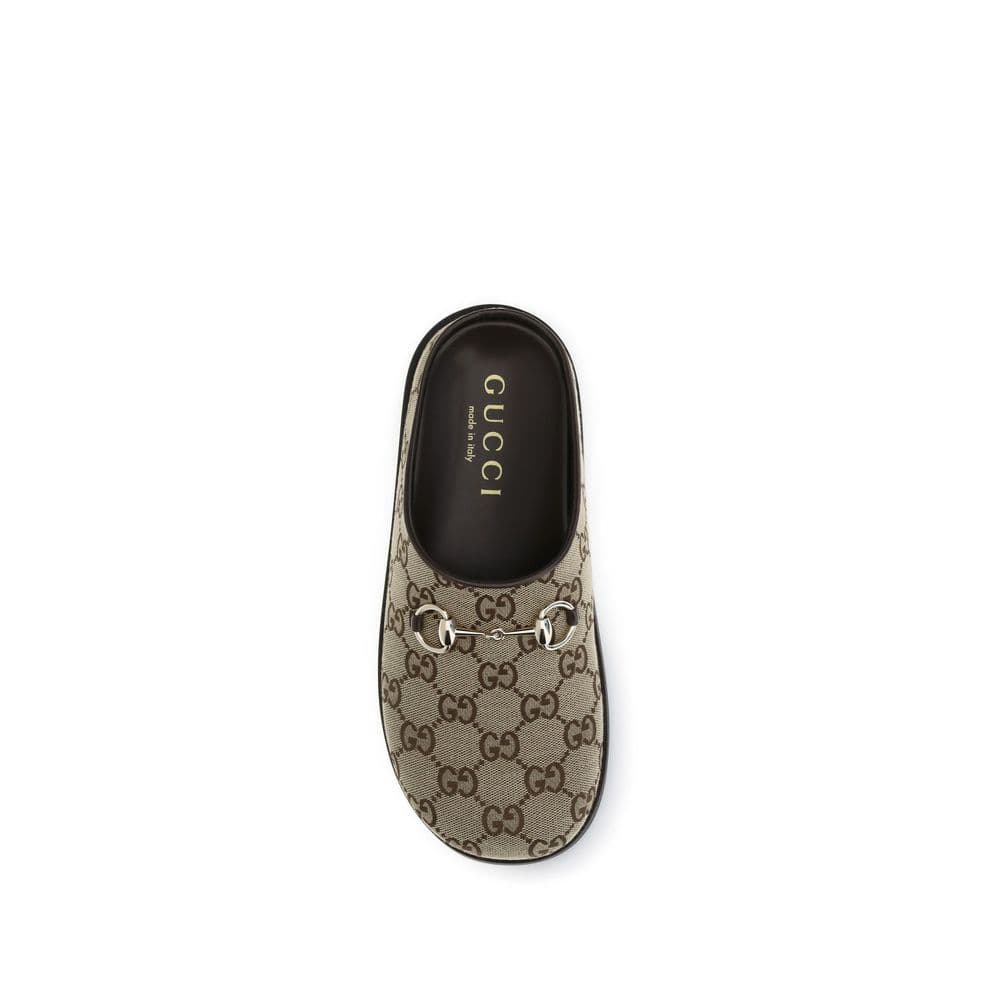 Gucci Beige Rubber Mules - 4