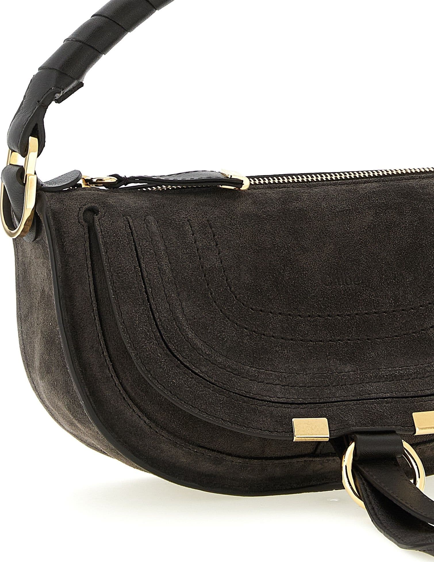 Chloé Brown Calfskin Shoulder Bag - 3