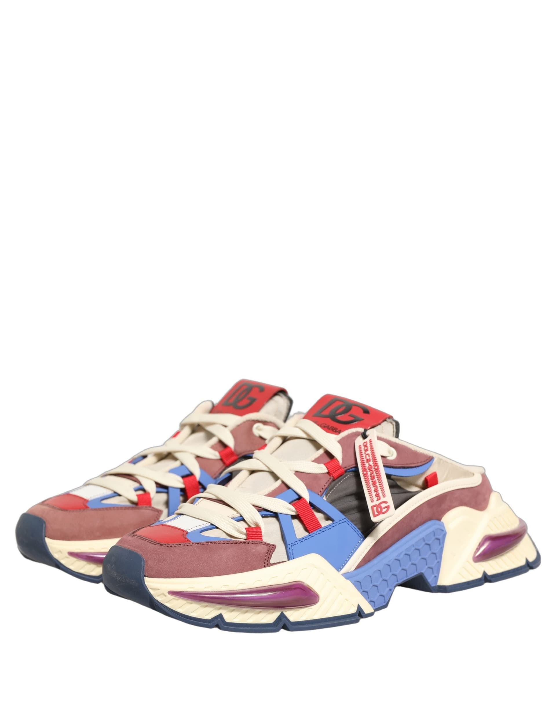 Dolce & Gabbana Multicolor Low Top Airmaster Sneakers Shoes - 4