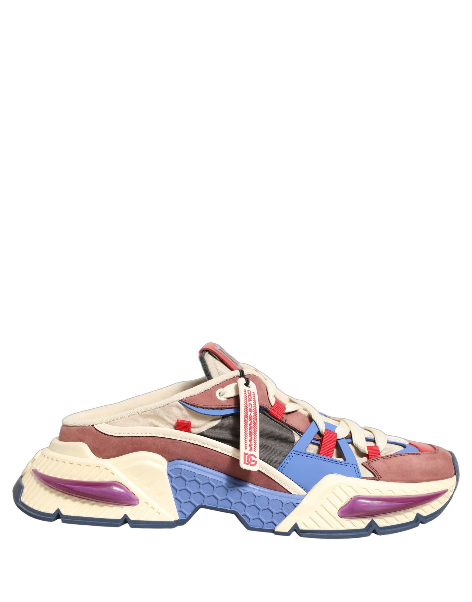 Dolce & Gabbana Multicolor Low Top Airmaster Sneakers Shoes - 7
