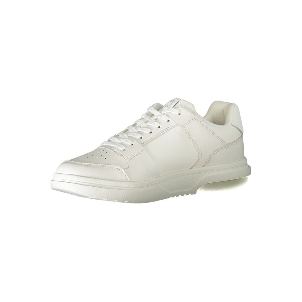Tommy Hilfiger Bianco Polyurethane Men Sneaker - 3