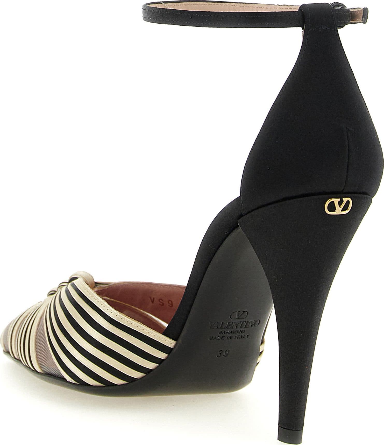 Valentino Garavani Multicolor Viscose High Heel Pumps - 3