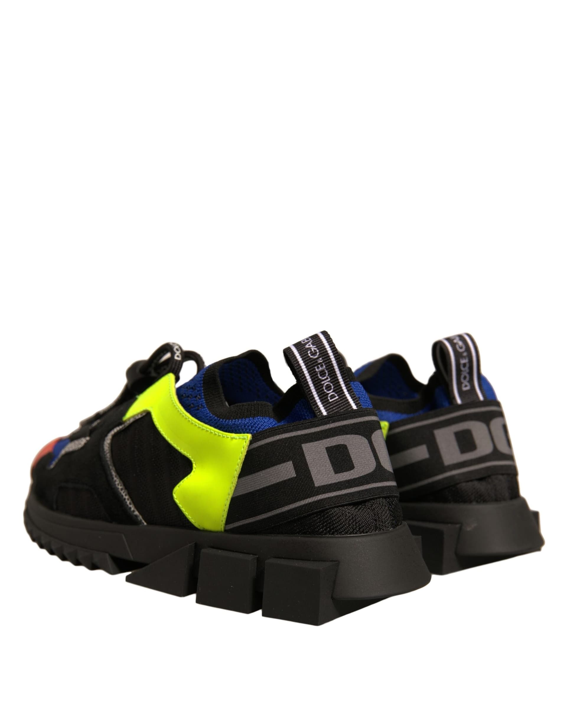 Dolce & Gabbana Multicolor Low Top Sorrento Sneakers Shoes - 3