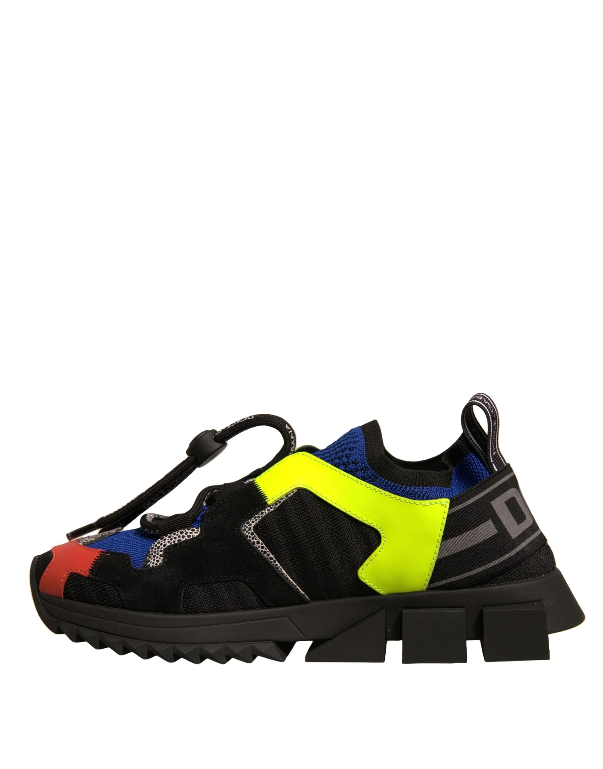 Dolce & Gabbana Multicolor Low Top Sorrento Sneakers Shoes - 4