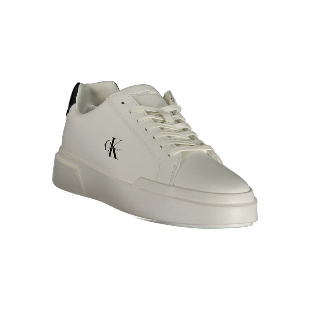 Calvin Klein White Polyurethane Women's Sneaker - 2