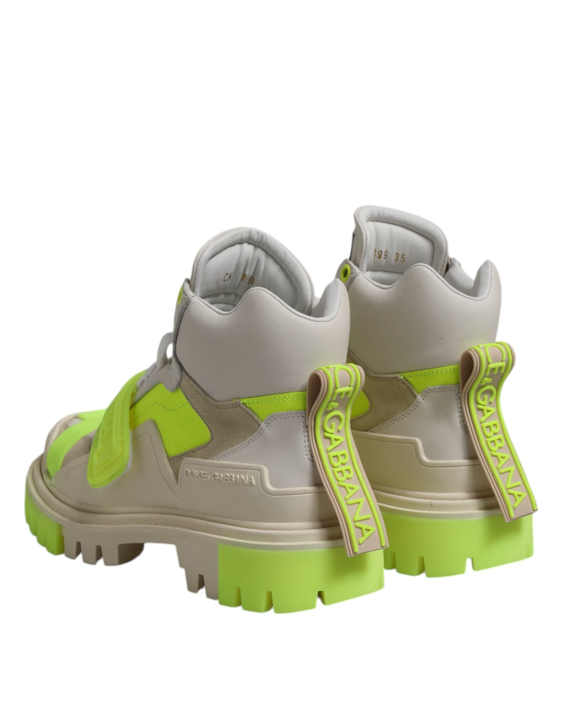Dolce & Gabbana Multicolor Trekking Boots Sneakers Shoes - 4