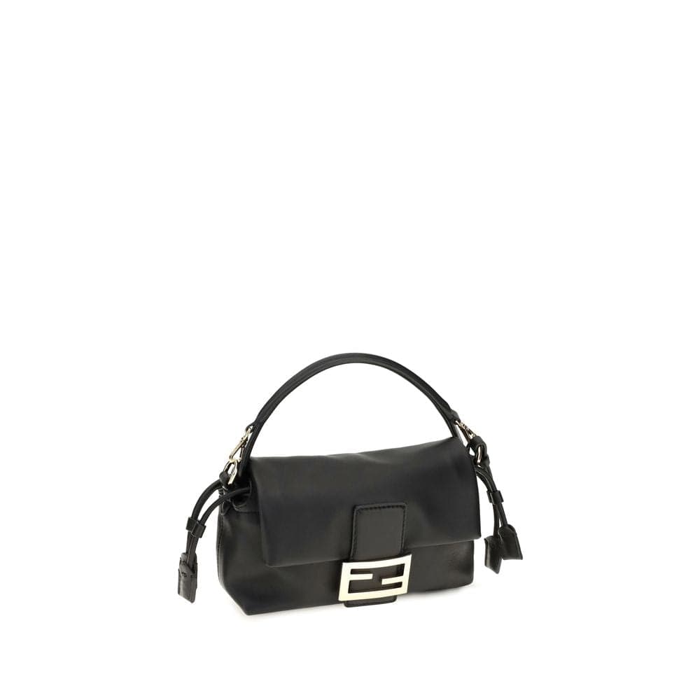 Fendi Black Lamb Ovis Aries Aries Shoulder Bag - 2